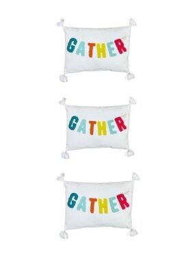 Target GATHER Decorative Pillow - Set of 3